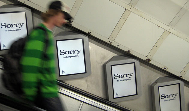 London guide - sorry posters