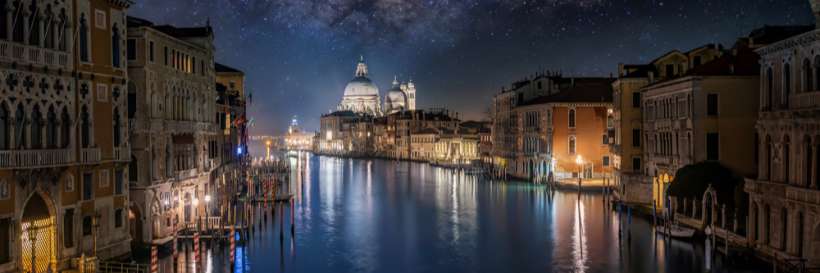 Starry night in Venice