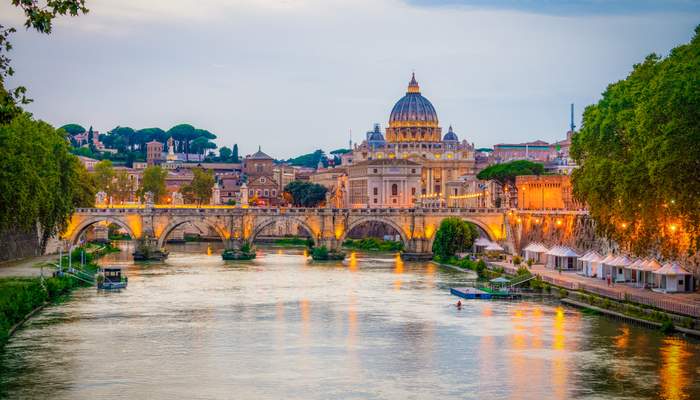 Rome from the river